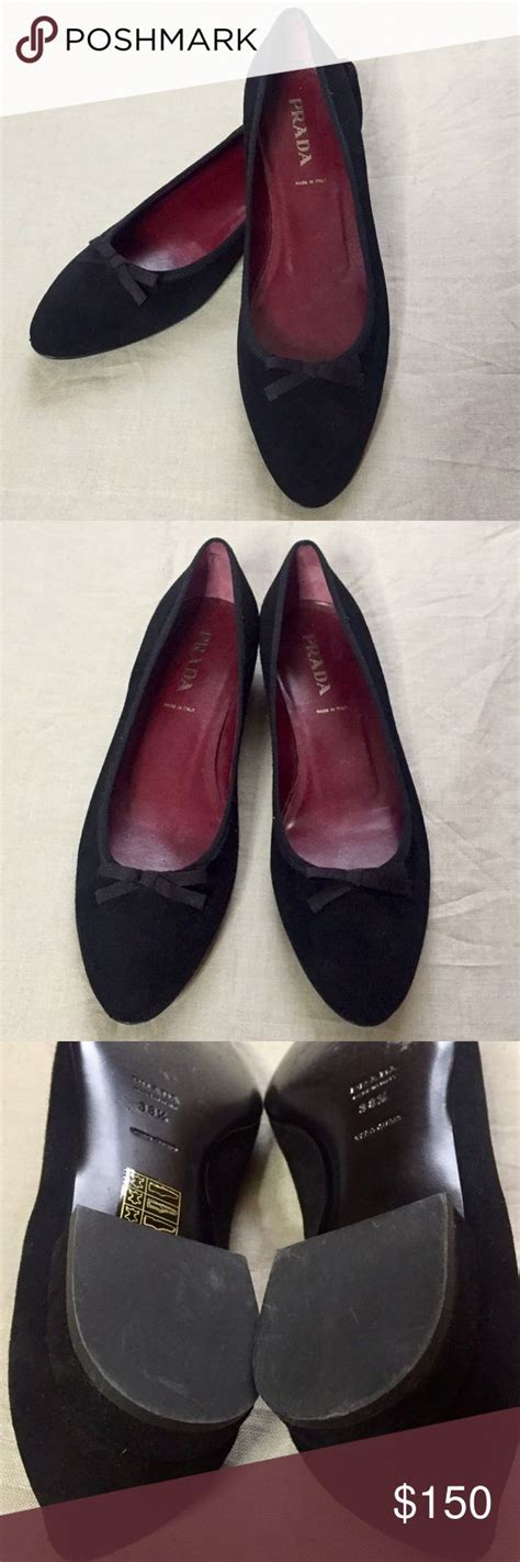 prada ballet flats sizing|prada suede ballet flats.